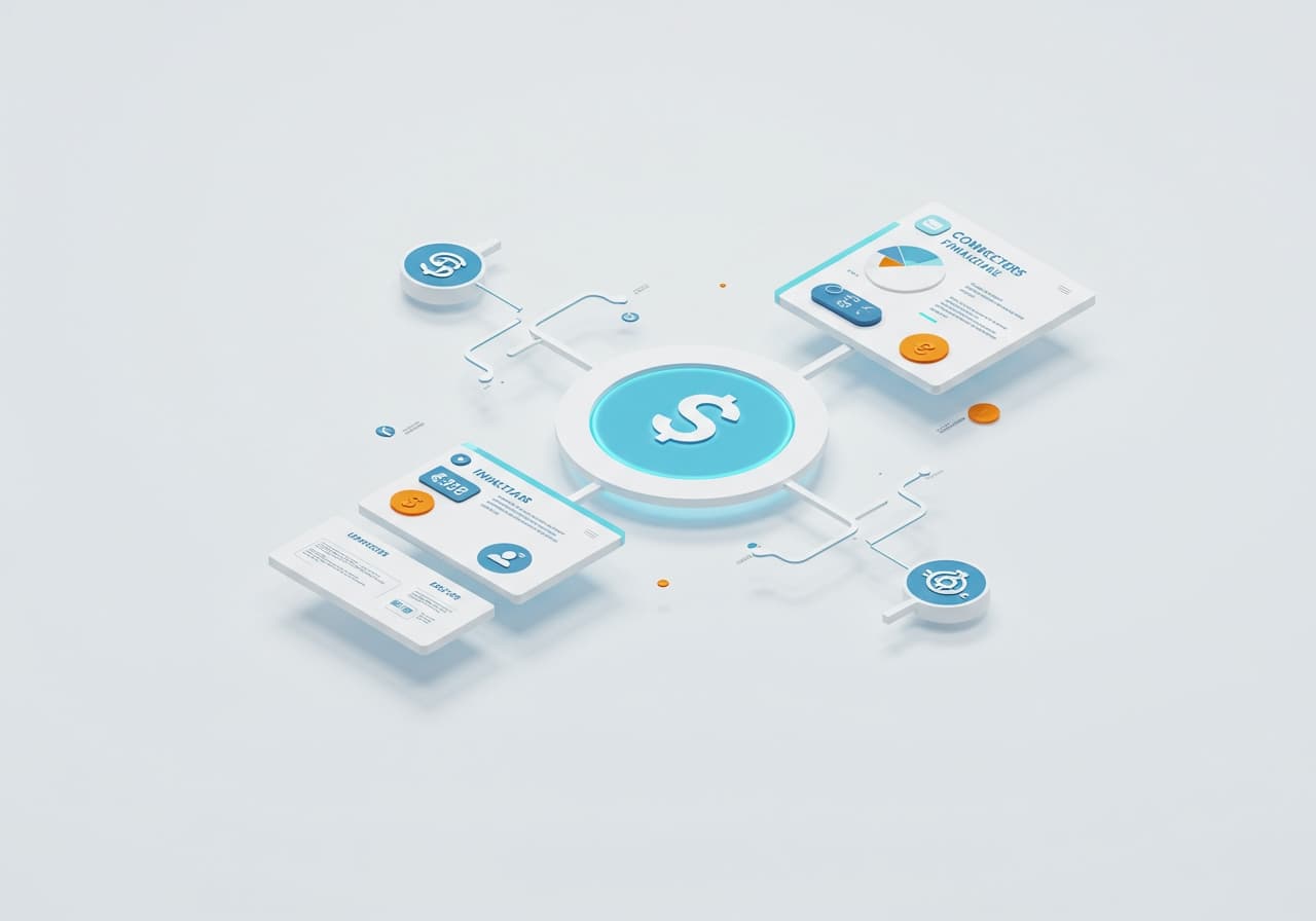 Connected data sources illustration