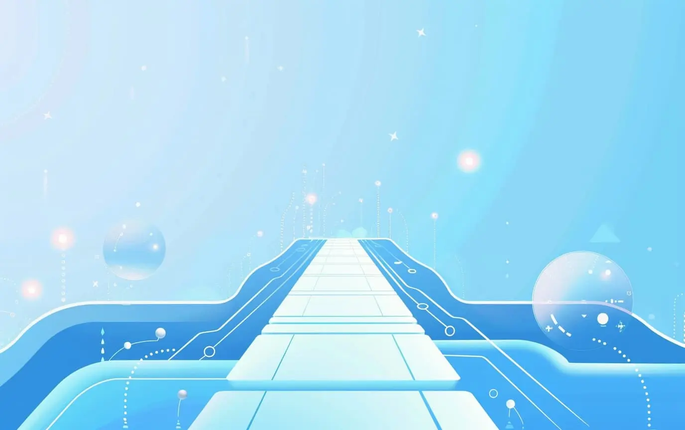Abstract illustration guiding lenders toward FCRA compliance solutions and discovery call next steps