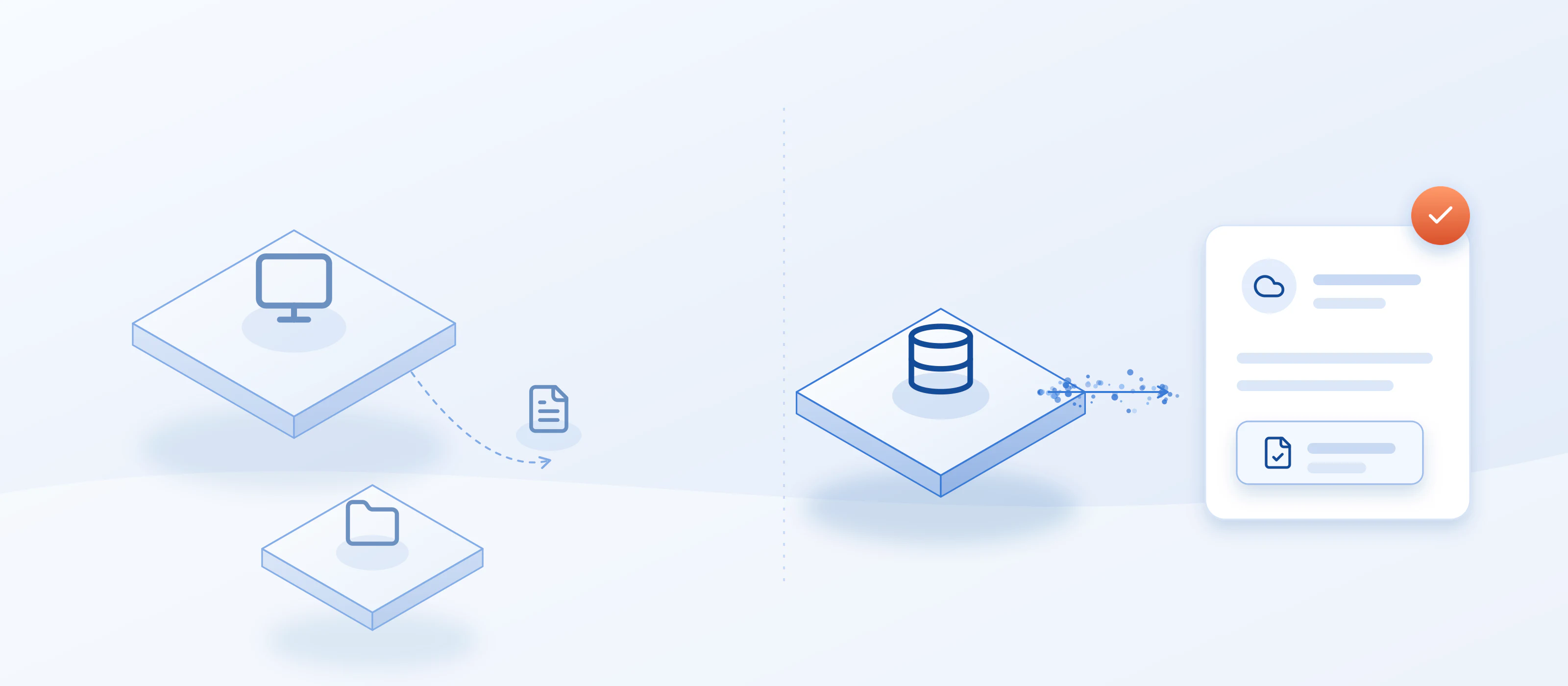 A manual bureau portal download compared with a credit report arriving automatically on a Salesforce record
